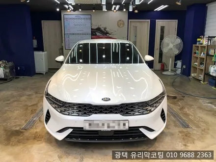 구래동 유리막코팅 전문점에서 K5신차유리막코팅 / 김포시 마산동