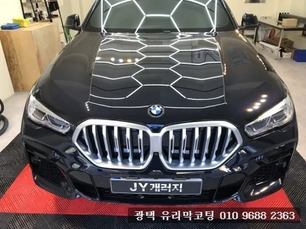 김포유리막코팅 가죽코팅 유리발수코팅 BMW X6 신차유리막코팅 / 김포시 마산동