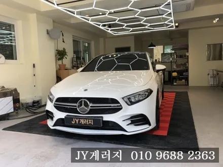 벤츠 A클래스 AMG 실내카본랩핑 김포실내랩핑 / 김포시 마산동