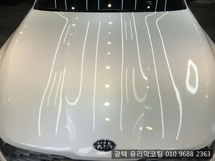 구래동 유리막코팅 전문점에서 K5신차유리막코팅 / 김포시 마산동