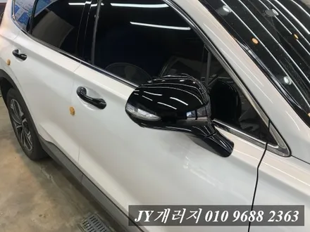 김포 랩핑 전문점에서 싼타페TM 손잡이 랩핑 사이드미러 랩핑 / 김포시 마산동