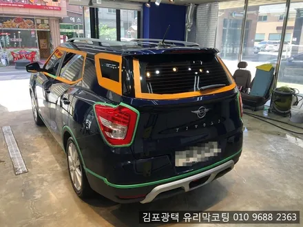 운양동 광택 전문점에서 티볼리광택작업 / 김포시 마산동