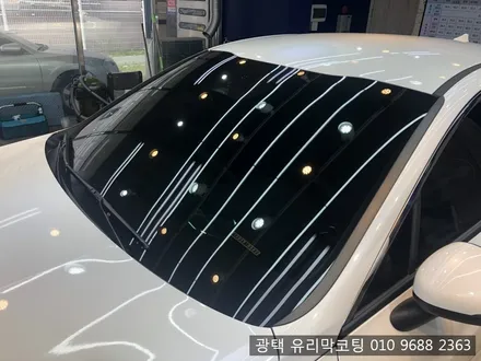 구래동 유리막코팅 전문점에서 K5신차유리막코팅 / 김포시 마산동