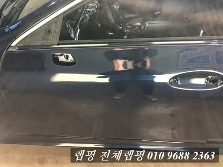 벤츠 CLS 450 전체랩핑 김포랩핑 3M 유광 화이트 골드 스파클 전체랩핑 / 김포시 마산동