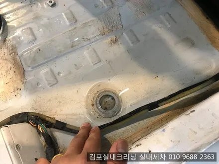 침수로 인한 전체 실내크리닝 작업기 김포 실내크리닝 김포 실내세차 전문점 / 김포시 마산동