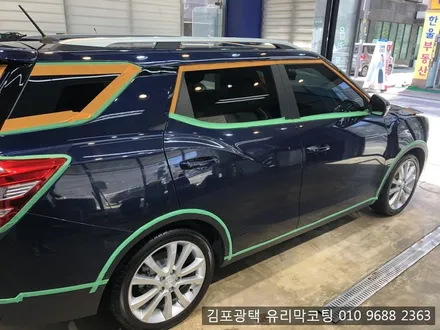 운양동 광택 전문점에서 티볼리광택작업 / 김포시 마산동