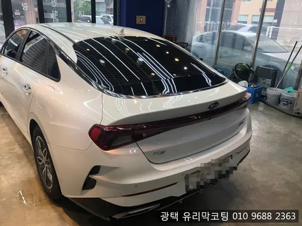 구래동 유리막코팅 전문점에서 K5신차유리막코팅 / 김포시 마산동