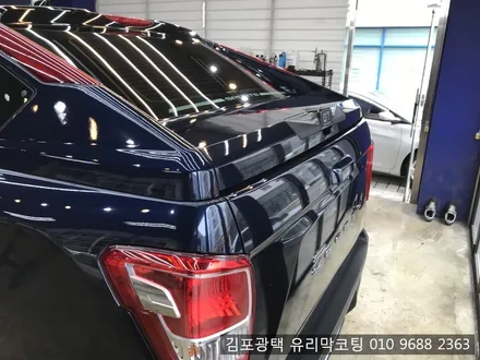김포운양동 광택 유리막코팅 전문점에서 코란도 광택 유리막코팅 작업~! / 김포시 마산동