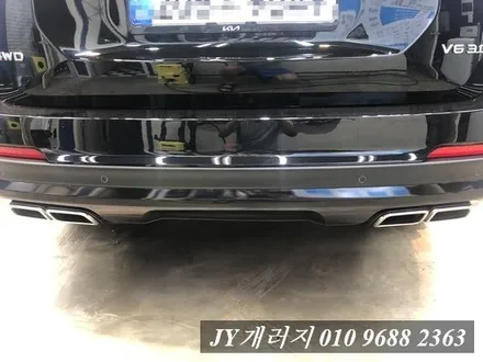 김포랩핑 전문점에서 모하비 크롬죽이기 크롬가리지 / 김포시 마산동