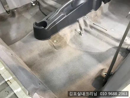 김포 실내크리닝 광택 전문점에서 중고차 모닝 실내크리닝 / 김포시 마산동