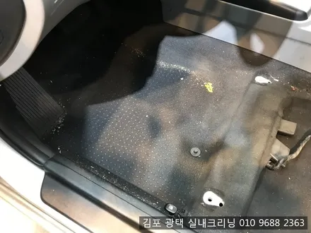 김포스팀세차 전문점에서 시트탈착 세차 / 김포시 마산동