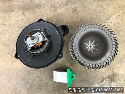김포 자동차 에어컨 히터냄새제거 김포 강서 일산 에바크리닝 / 김포시 마산동