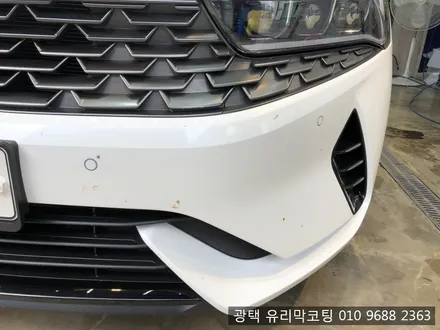 구래동 유리막코팅 전문점에서 K5신차유리막코팅 / 김포시 마산동