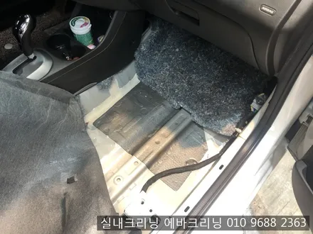 커피쏟은차량 스파크 김포부분실내크리닝 / 김포시 마산동