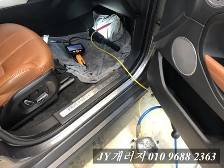 운정에바크리닝 전문점에서 레인지로버 이보크 에어컨냄새 제거 / 김포시 마산동