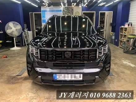 김포랩핑 전문점에서 모하비 크롬죽이기 크롬가리지 / 김포시 마산동
