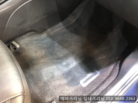 커피쏟은 크루즈차량 부분크리닝 디테일링세차 / 김포시 마산동