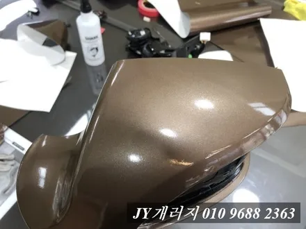 김포랩핑 K9 에이버리 브라운 메탈릭 전체랩핑 / 김포시 마산동