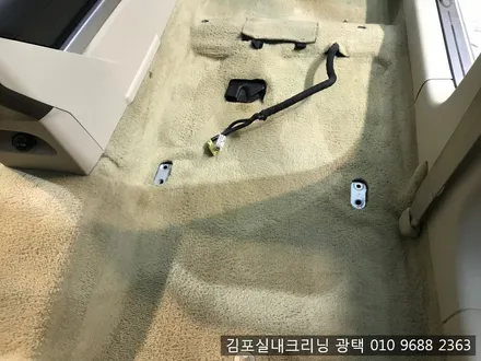 오래된 차량은 실내크리닝으로 해결하세요 김포 실내크리닝 / 김포시 마산동