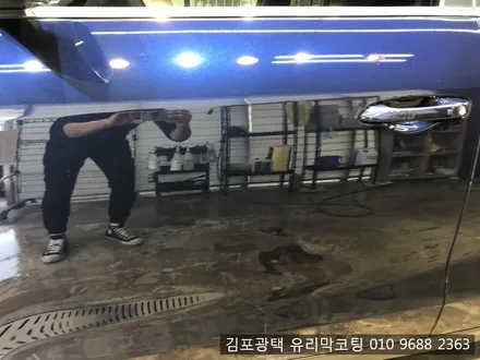 운양동 광택 전문점에서 티볼리광택작업 / 김포시 마산동