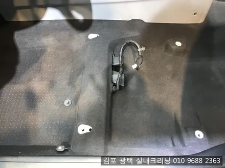 김포스팀세차 전문점에서 시트탈착 세차 / 김포시 마산동