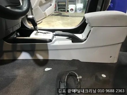 김포스팀세차 전문점에서 시트탈착 세차 / 김포시 마산동