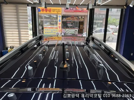 운양동 광택 전문점에서 티볼리광택작업 / 김포시 마산동