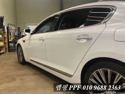 김포랩핑 에이버리 유광 화이트 펄 K9 전체랩핑 K9랩핑 / 김포시 마산동