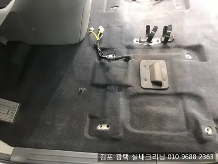 김포스팀세차 광택 실내크리닝 전문점에서 카니발 실내크리닝 / 김포시 마산동