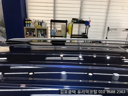 운양동 광택 전문점에서 티볼리광택작업 / 김포시 마산동