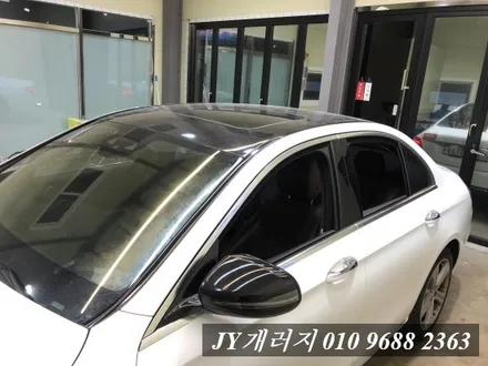 고양 랩핑 벤츠E클래스 제거후 재시공 에이버리 사틴 화이트 / 김포시 마산동