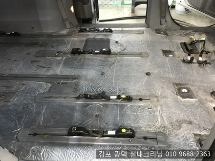 김포스팀세차 광택 실내크리닝 전문점에서 카니발 실내크리닝 / 김포시 마산동