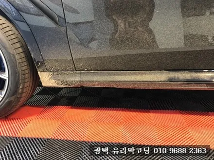 김포유리막코팅 가죽코팅 유리발수코팅 BMW X6 신차유리막코팅 / 김포시 마산동