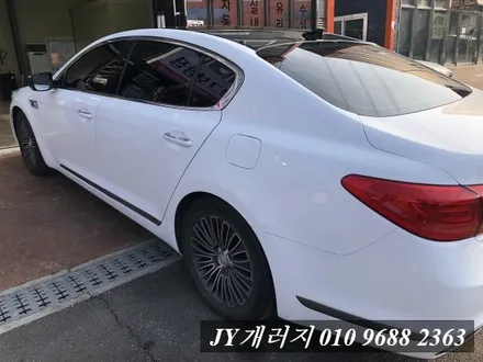 기아 K9전체랩핑 에이버리 유광 화이트 전체랩핑김포구래동랩핑 / 김포시 마산동