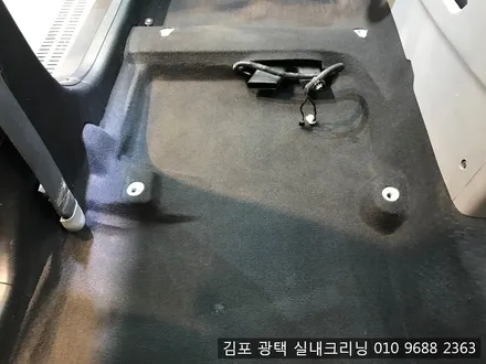 김포스팀세차 전문점에서 시트탈착 세차 / 김포시 마산동