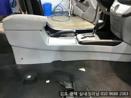 김포스팀세차 전문점에서 시트탈착 세차 / 김포시 마산동