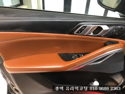 김포유리막코팅 가죽코팅 유리발수코팅 BMW X6 신차유리막코팅 / 김포시 마산동