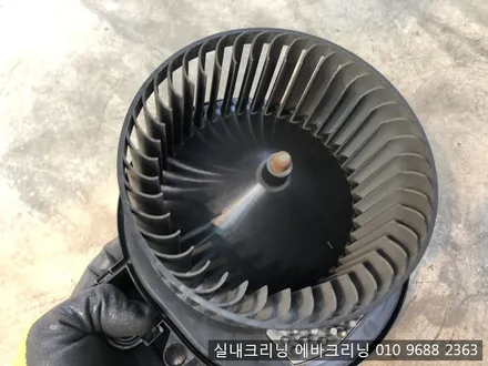 bmw 3시리즈 히터냄새로 에바크리닝 작업 / 김포시 마산동