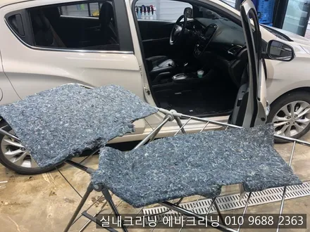 커피쏟은차량 스파크 김포부분실내크리닝 / 김포시 마산동
