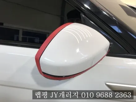 레인지로버 이보크 사이드미러랩핑 이보크 부분랩핑 김포부분랩핑 / 김포시 마산동