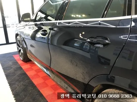 김포유리막코팅 가죽코팅 유리발수코팅 BMW X6 신차유리막코팅 / 김포시 마산동