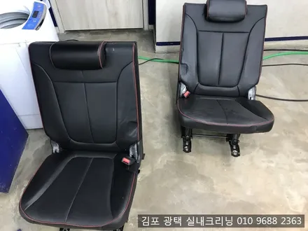 김포손세차 전문점에서 싼타페 실내크리닝 작업 / 김포시 마산동