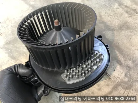 bmw 3시리즈 히터냄새로 에바크리닝 작업 / 김포시 마산동