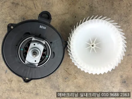 아슬란 에어컨악취로 인한 에바크리닝작업 / 김포시 마산동