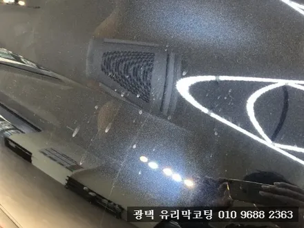 김포유리막코팅 가죽코팅 유리발수코팅 BMW X6 신차유리막코팅 / 김포시 마산동