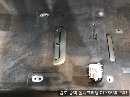 김포광택 실내세차 전문점에서 제네시스 실내크리닝 에바크리닝 / 김포시 마산동