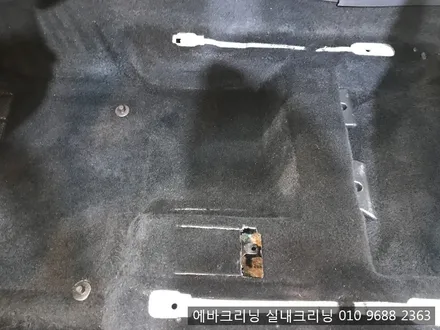 시트탈착 작업으로하는 실내크리닝 김포실내크리닝 / 김포시 마산동