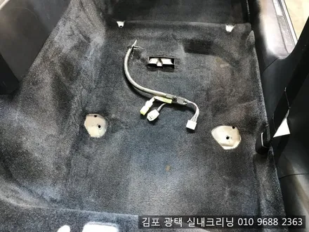 김포실내세차 전문점에서 중고로 구입한 렉서스is실내크리닝 에바크리닝 / 김포시 마산동