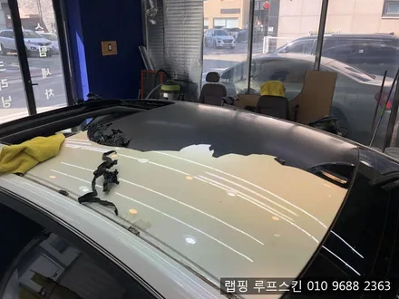 sm5루프스킨 제거작업 김포 강서 일산랩핑 / 김포시 마산동