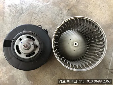 sm6 에바크리닝으로 에어컨/히터냄새 제거~김포에바크리닝 / 김포시 마산동
